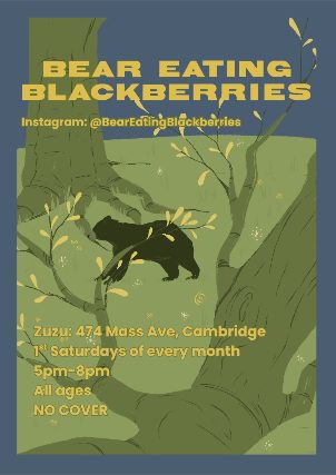 Bear Eating Blackberries