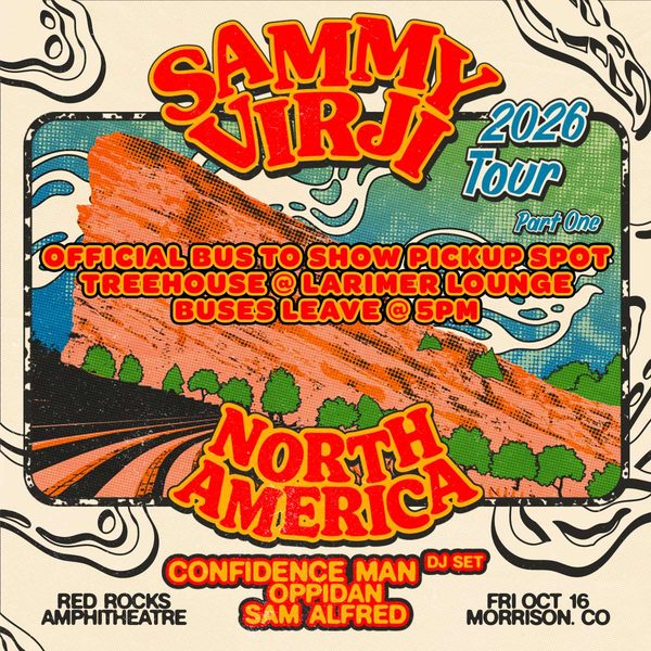 Sammy Virji Bus To Show Pickup Spot